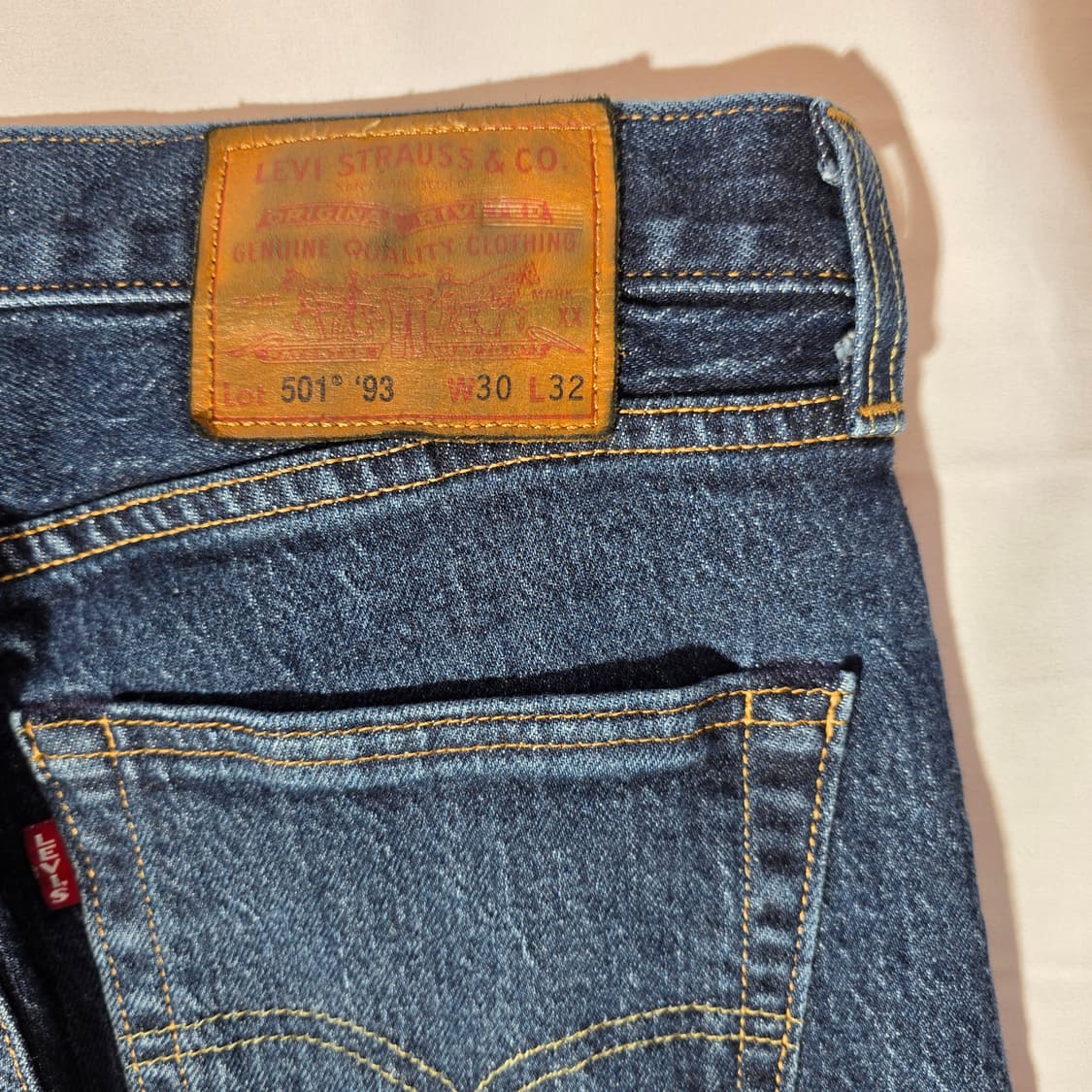 [W30L32]리바이스 프리미엄 501'93 LEVIS 데님팬츠 상품이미지6