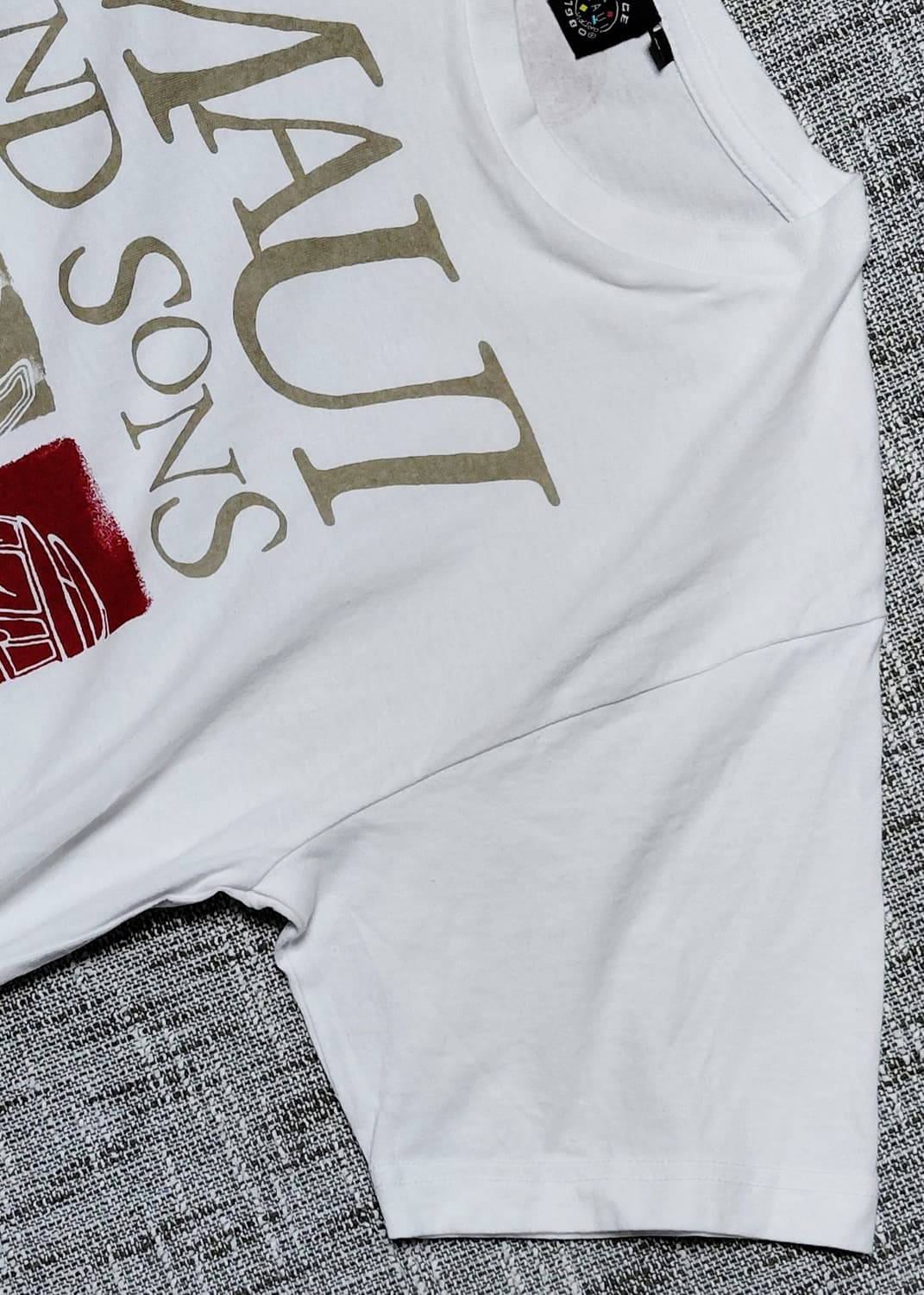 [M] 마우이 앤 선즈 x 퀵실버 재팬 빈티지 서프 그래픽 티셔츠 상품이미지3