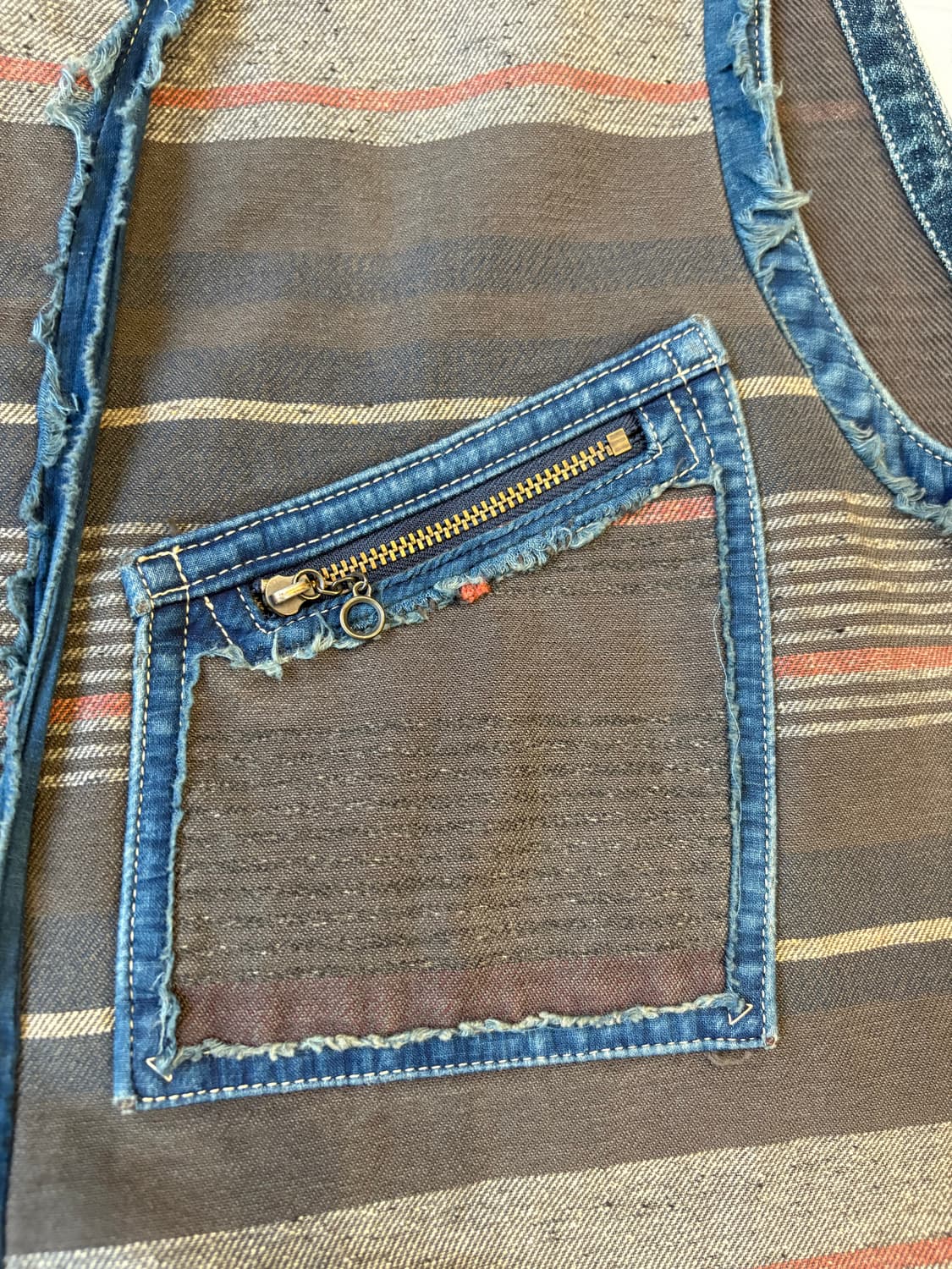 Kapital Kountry 패치워크 베스트 상품이미지4