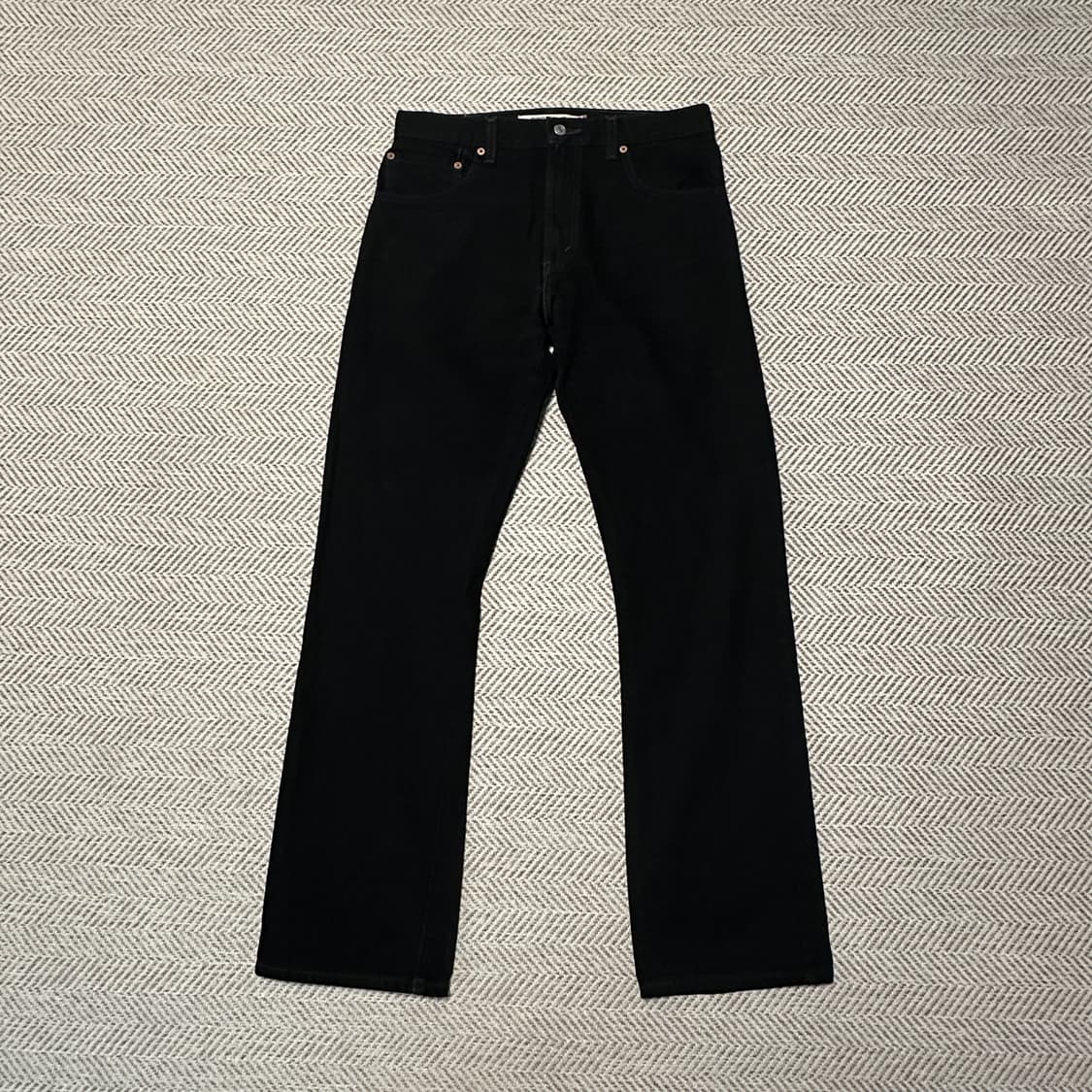 LEVI'S 517 boot cut black jeans denim 상품이미지1