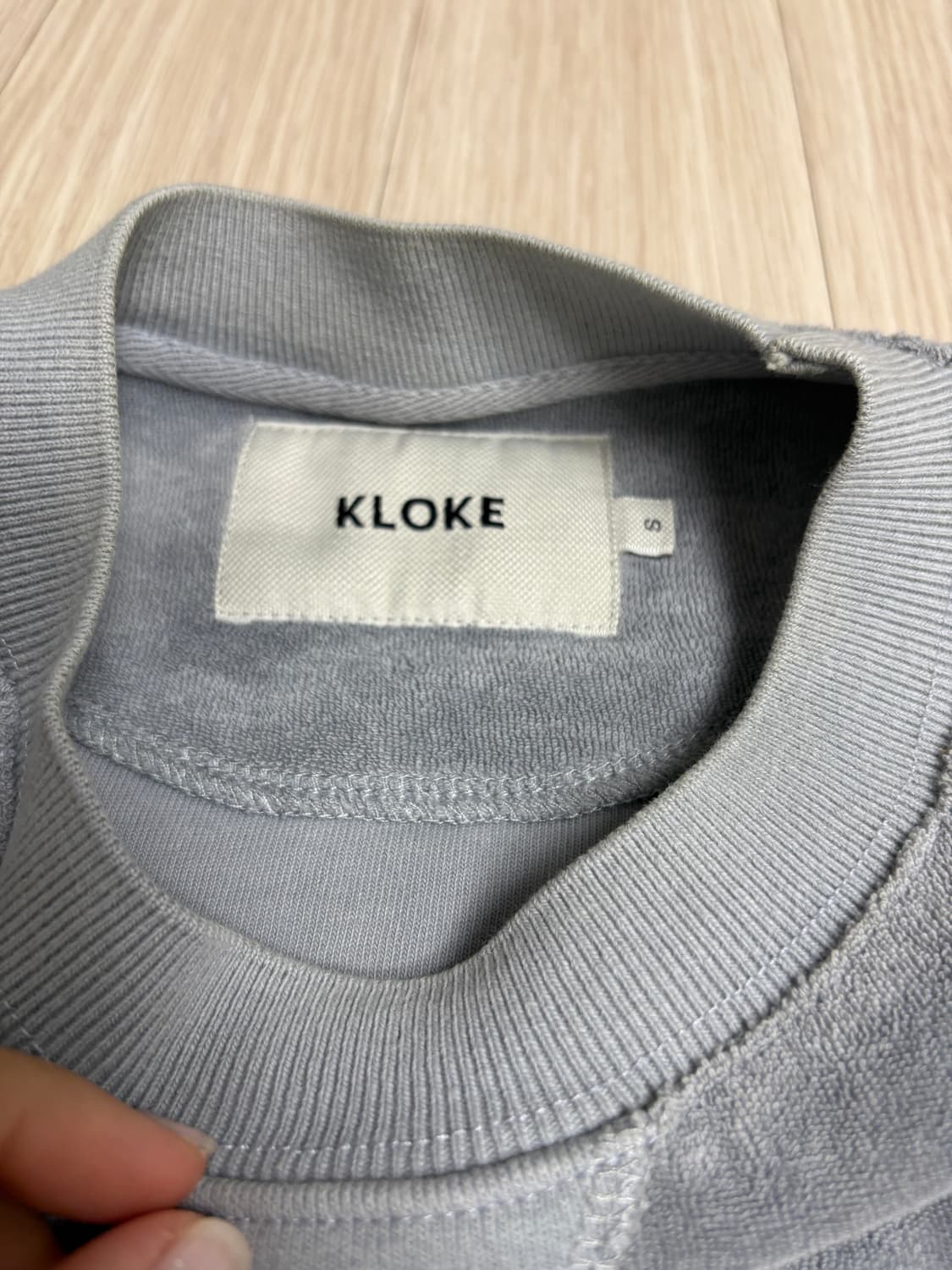 Kloke 벨루어 스웻셔츠 상품이미지3