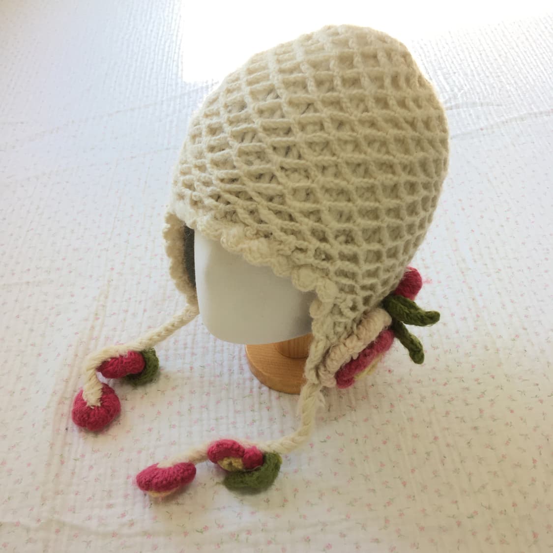 JPN/ 이어플랩비니 크로셰비니 모리걸비니 모리룩비니 상품이미지2