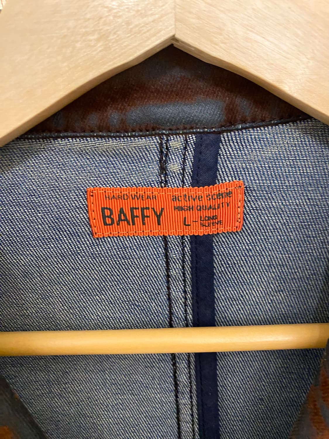 VTG velvet waxed coating jacket 왁스 코팅 자켓 상품이미지8