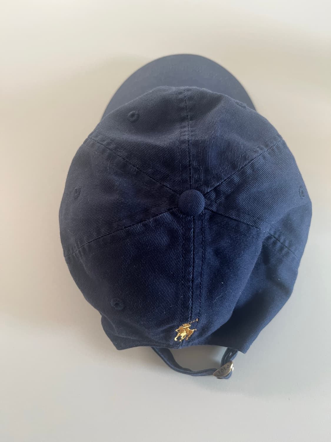 빔즈 x 폴로 콜라보 네이비 금장 볼캡 상품이미지2