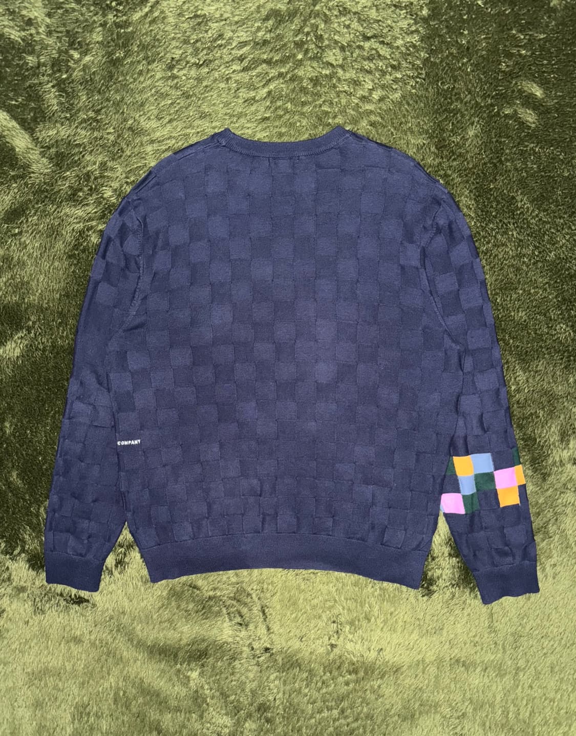 [XL] POP TRADING 팝 트레이딩 컴퍼니 21AW 패널 니트 상품이미지8