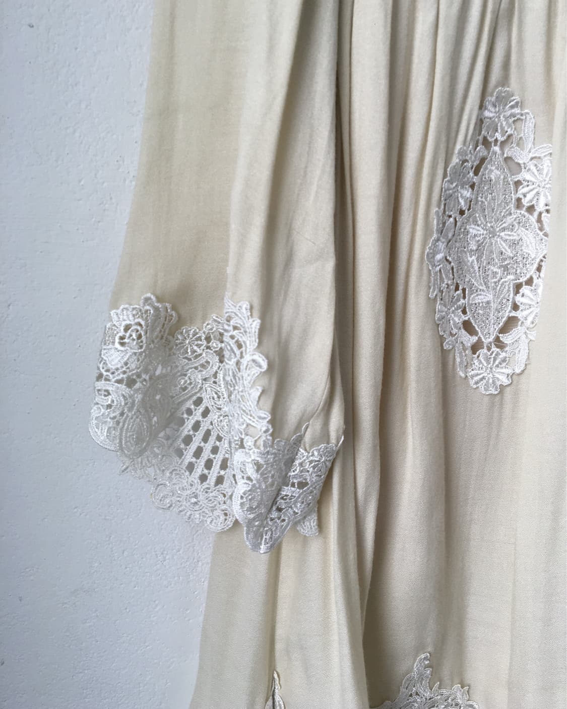 Filet trimming blouse onepiece 상품이미지5