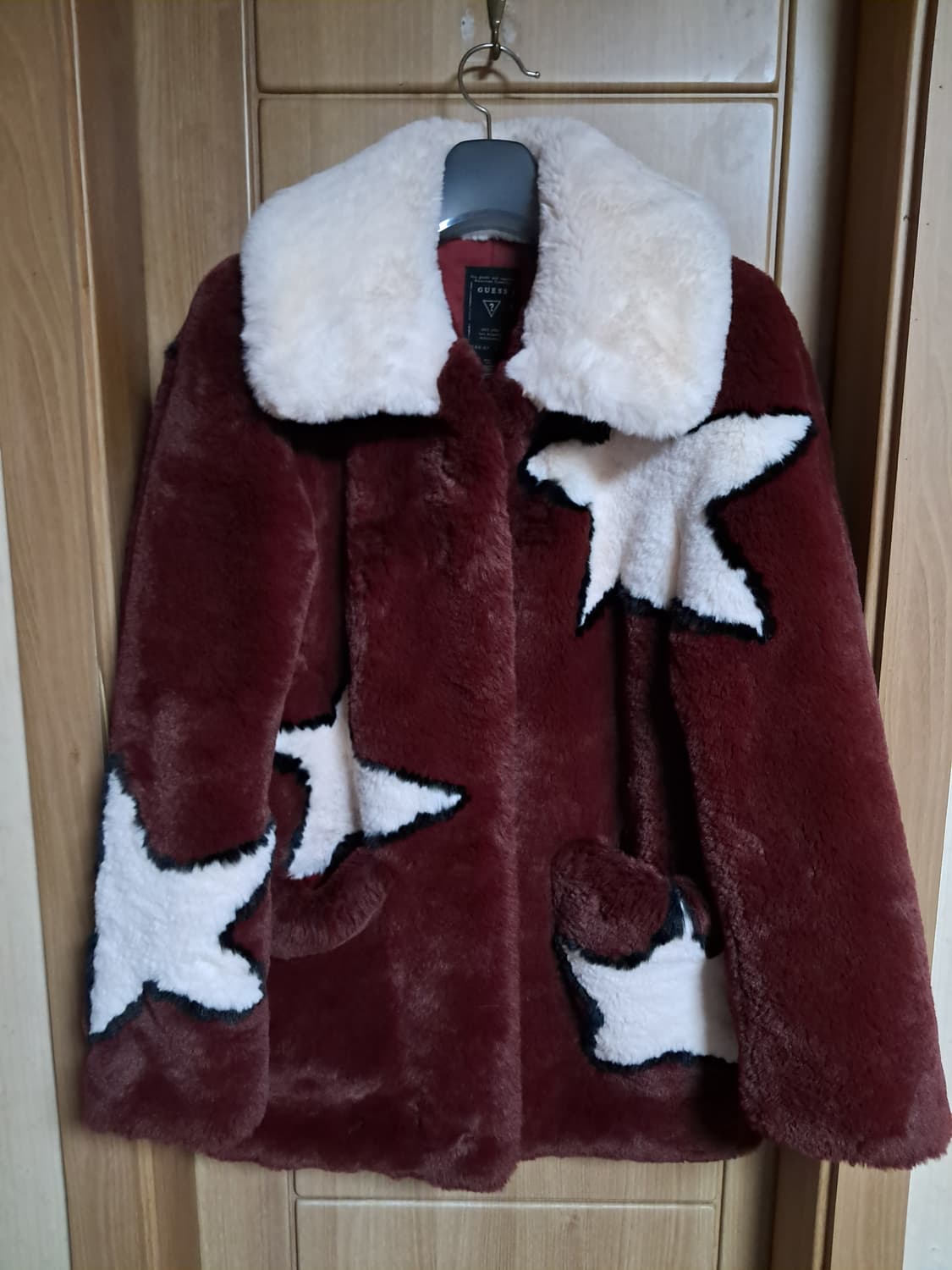 게스 밍크퍼 자켓 XS 상품이미지2