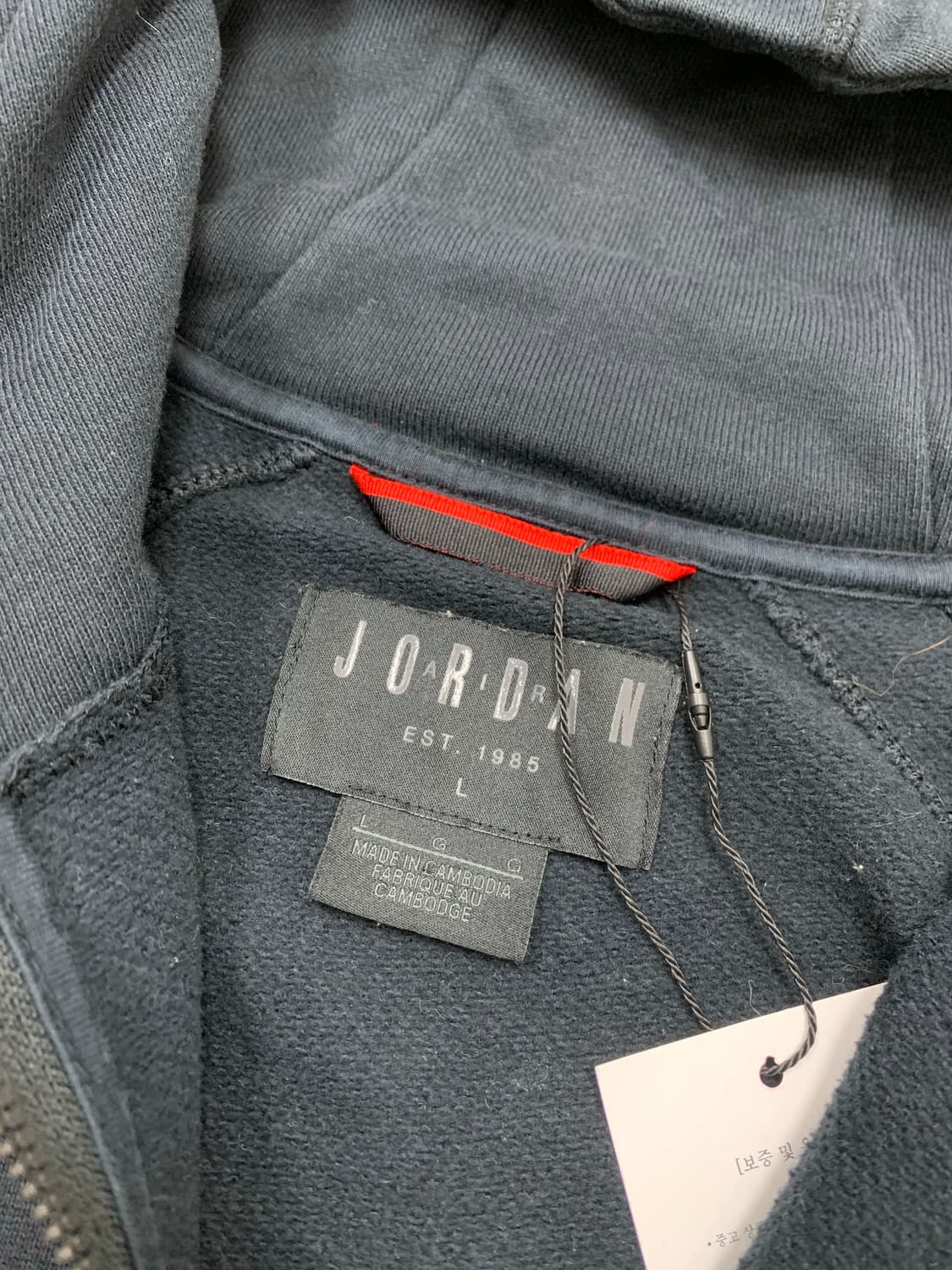 조던 블랙 후드집업 #392 상품이미지4