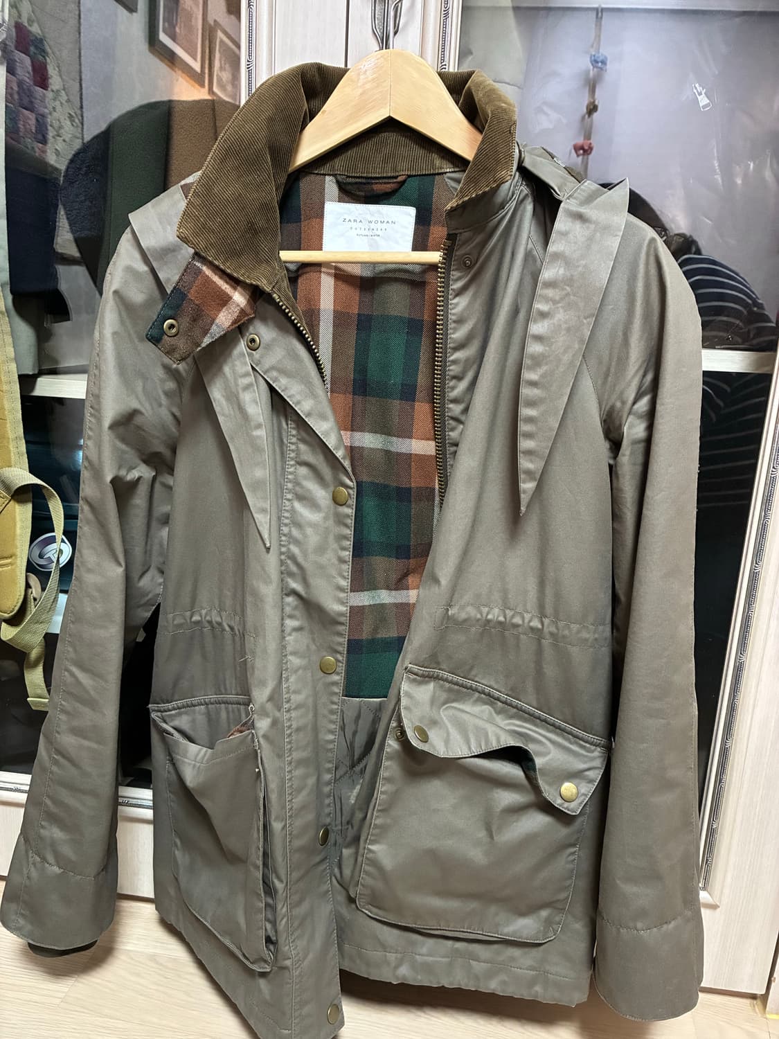 자라 바버스탈 자켓 상품이미지1