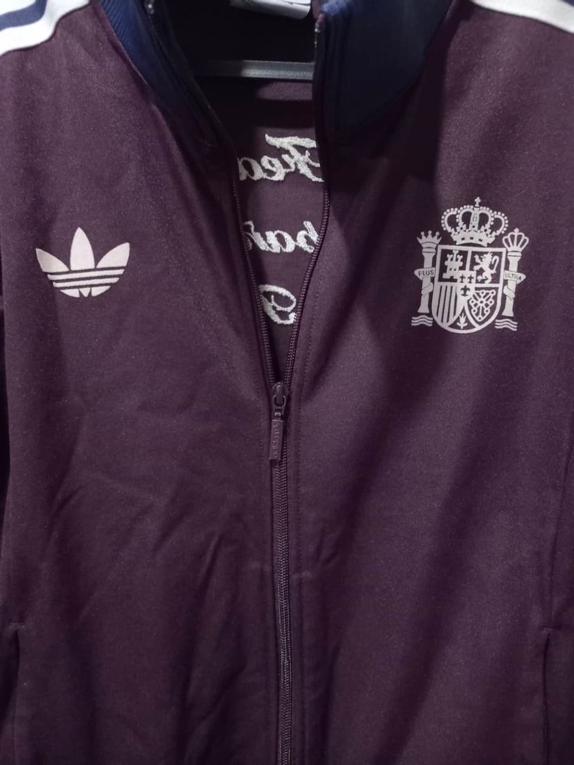 아디다스 스페인 베켄바우어 마룬 트랙탑 져지집업 105 / XL 상품이미지2