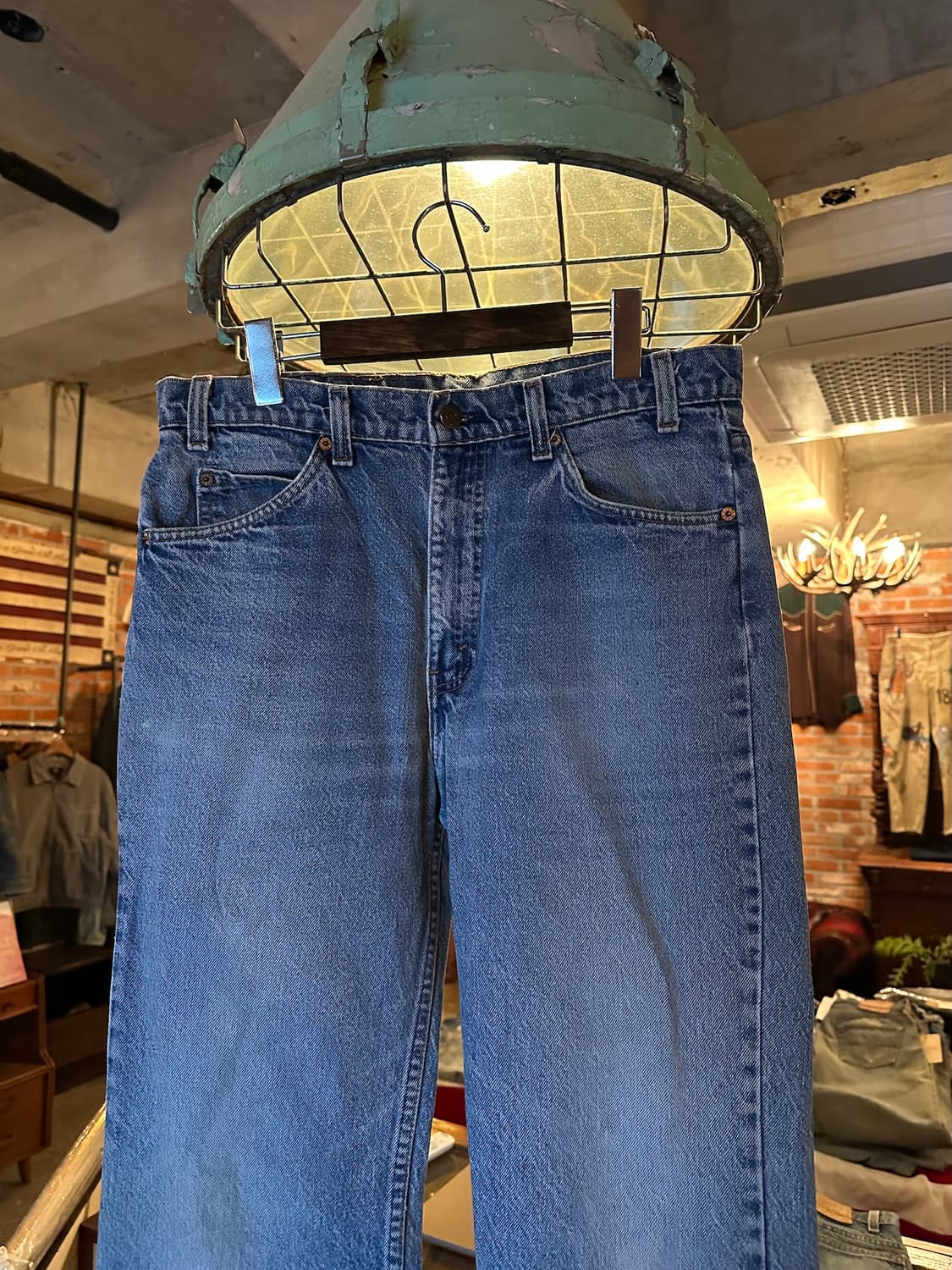 90s USA 빈티지 리바이스 517 오렌지탭 부츠컷 데님 팬츠 상품이미지2