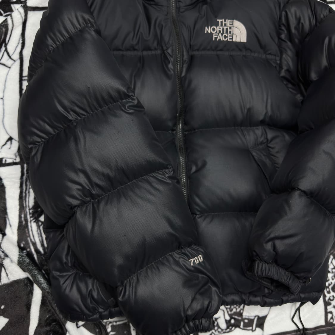 노스페이스 블랙 700 구형 눕시다운패딩 상품이미지4