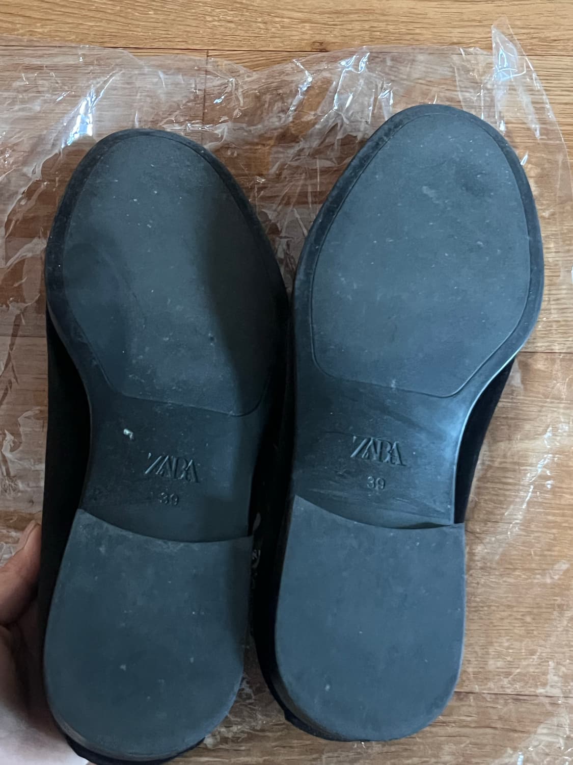 ZARA velvet shoes (39) 상품이미지2