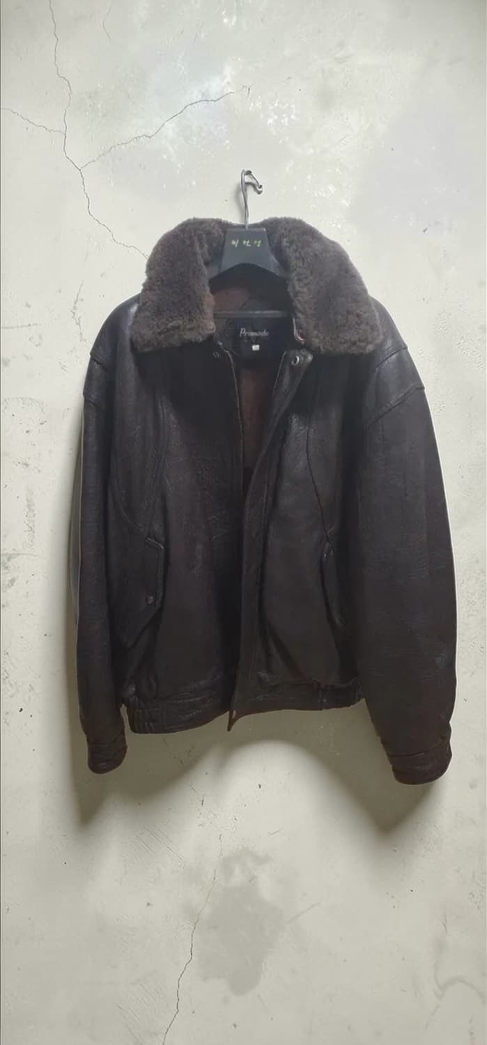 80's PROMODE VINTAGE 양가죽 봄버자켓 상품이미지2