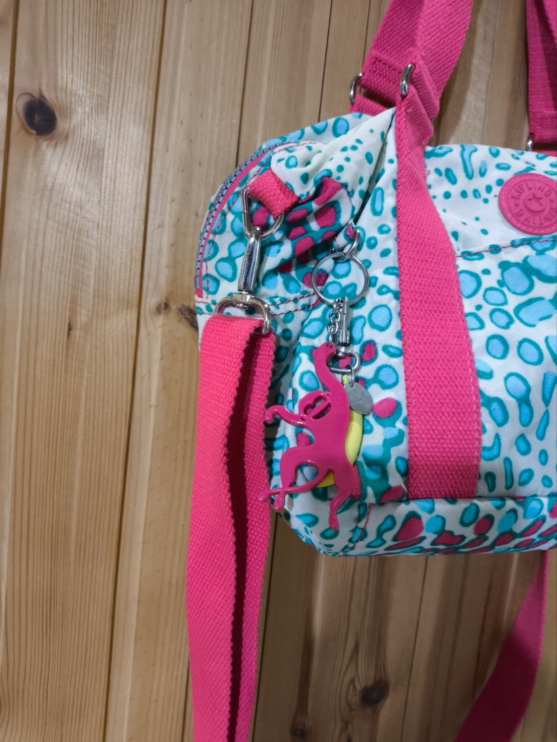 키플링 미니 패턴 토트백 미니크로스백 상품이미지2