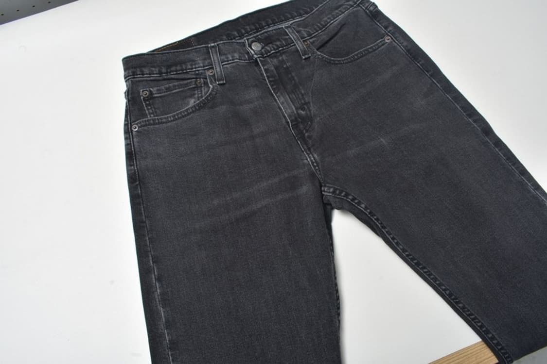 리바이스 502 청바지 데님팬츠 흑청 32 N1050 상품이미지6