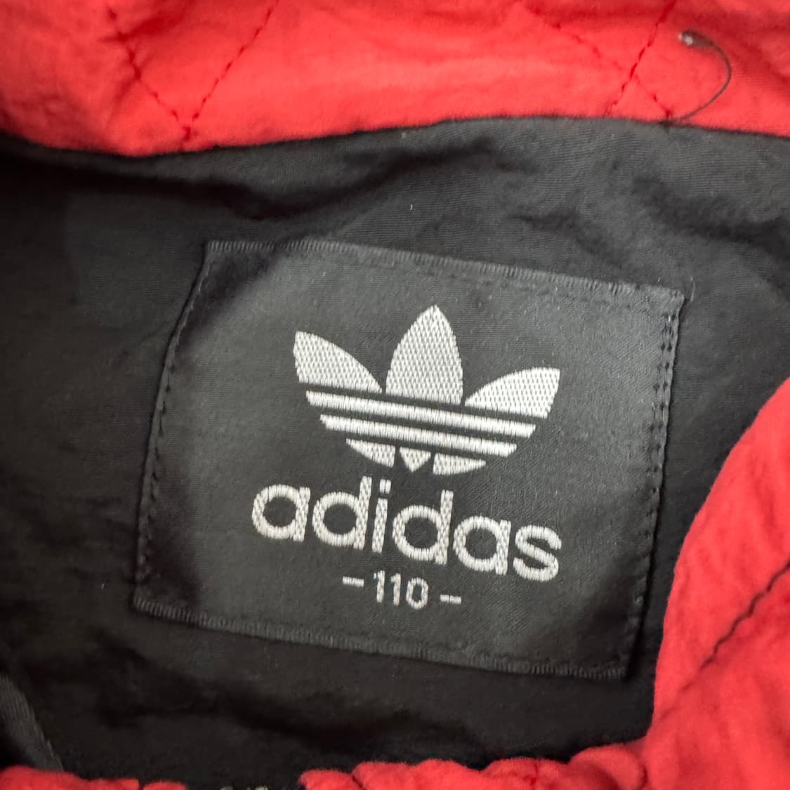 110(2XL~3XL) 아디다스 90s 올드스쿨 누빔 후드 자켓  상품이미지4