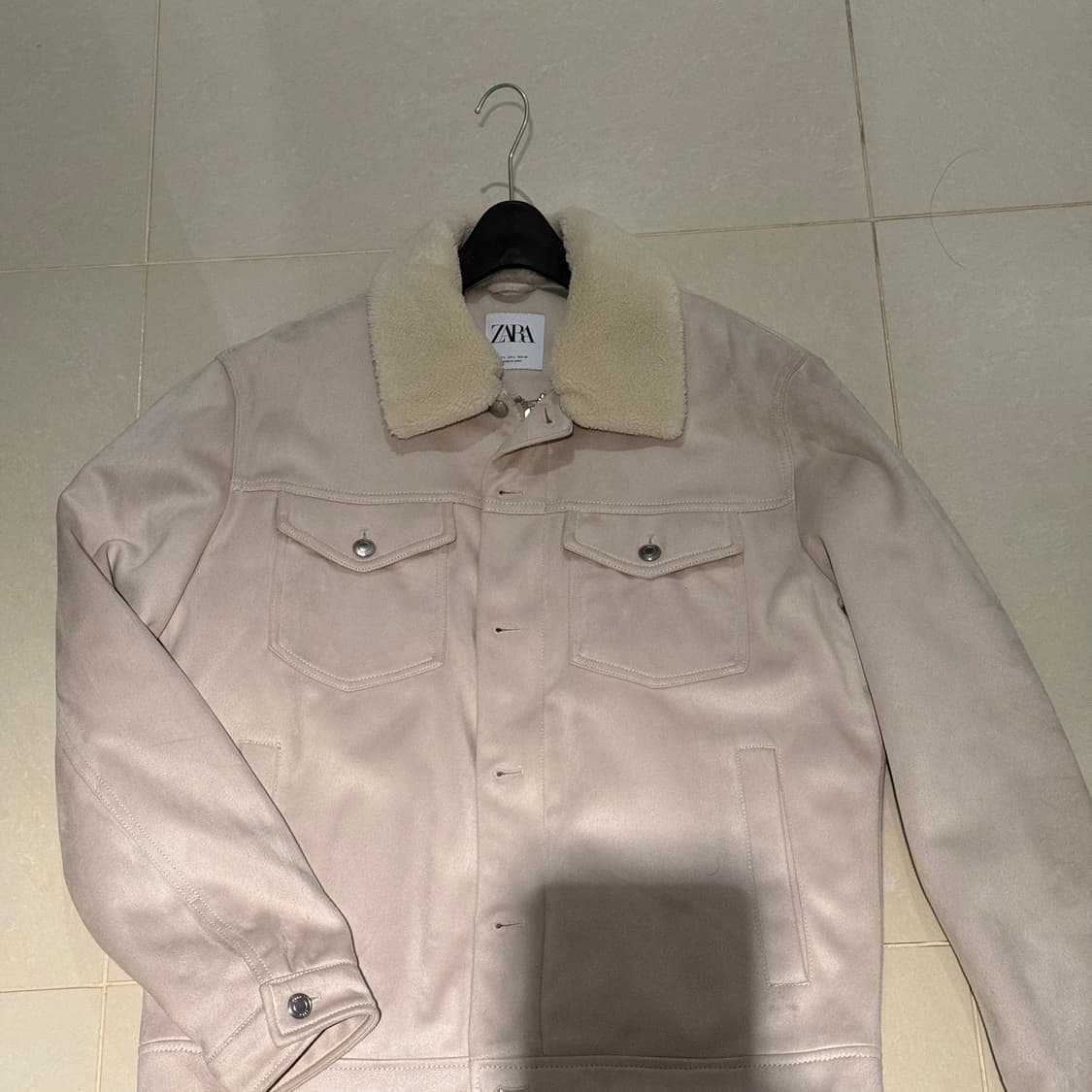 자라(Zara) 남자 베이지 자켓 L 상품이미지2