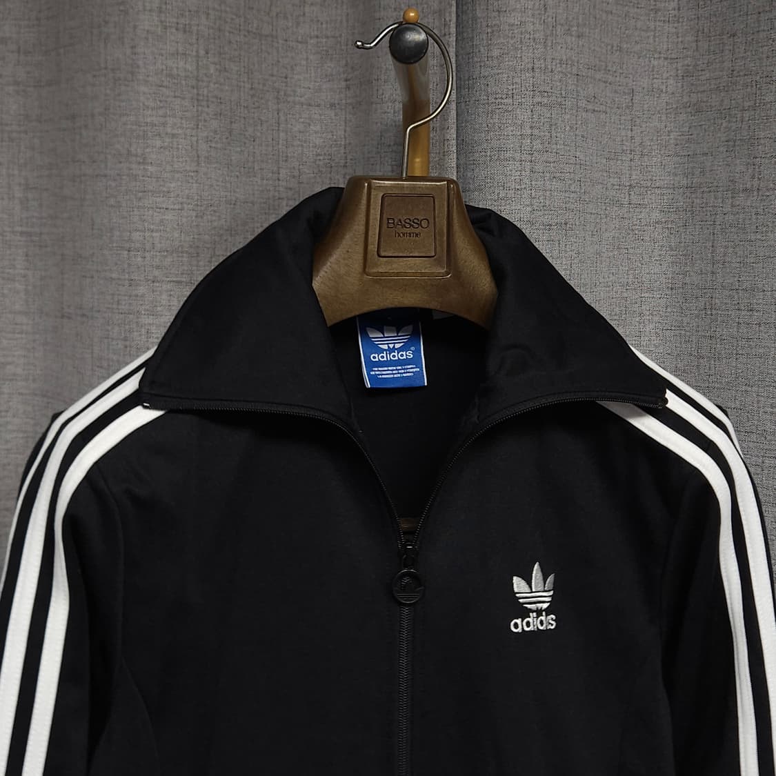 95 ) 아디다스 파이어버드 유로파 트랙탑 블랙 상품이미지4