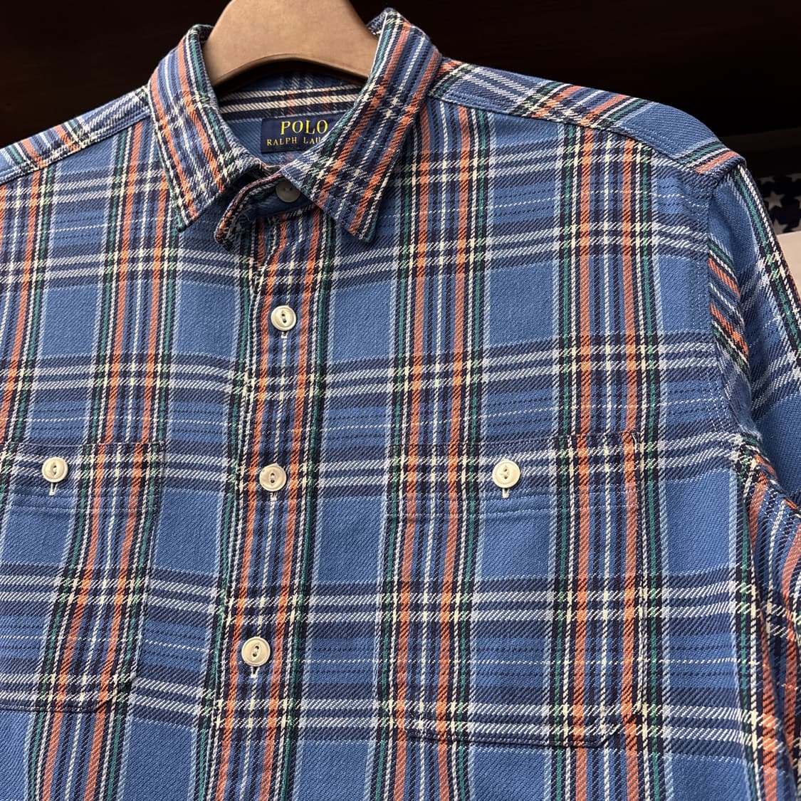 신형라벨 폴로 랄프로렌 멀티 플래드체크 포켓셔츠 N877 상품이미지6