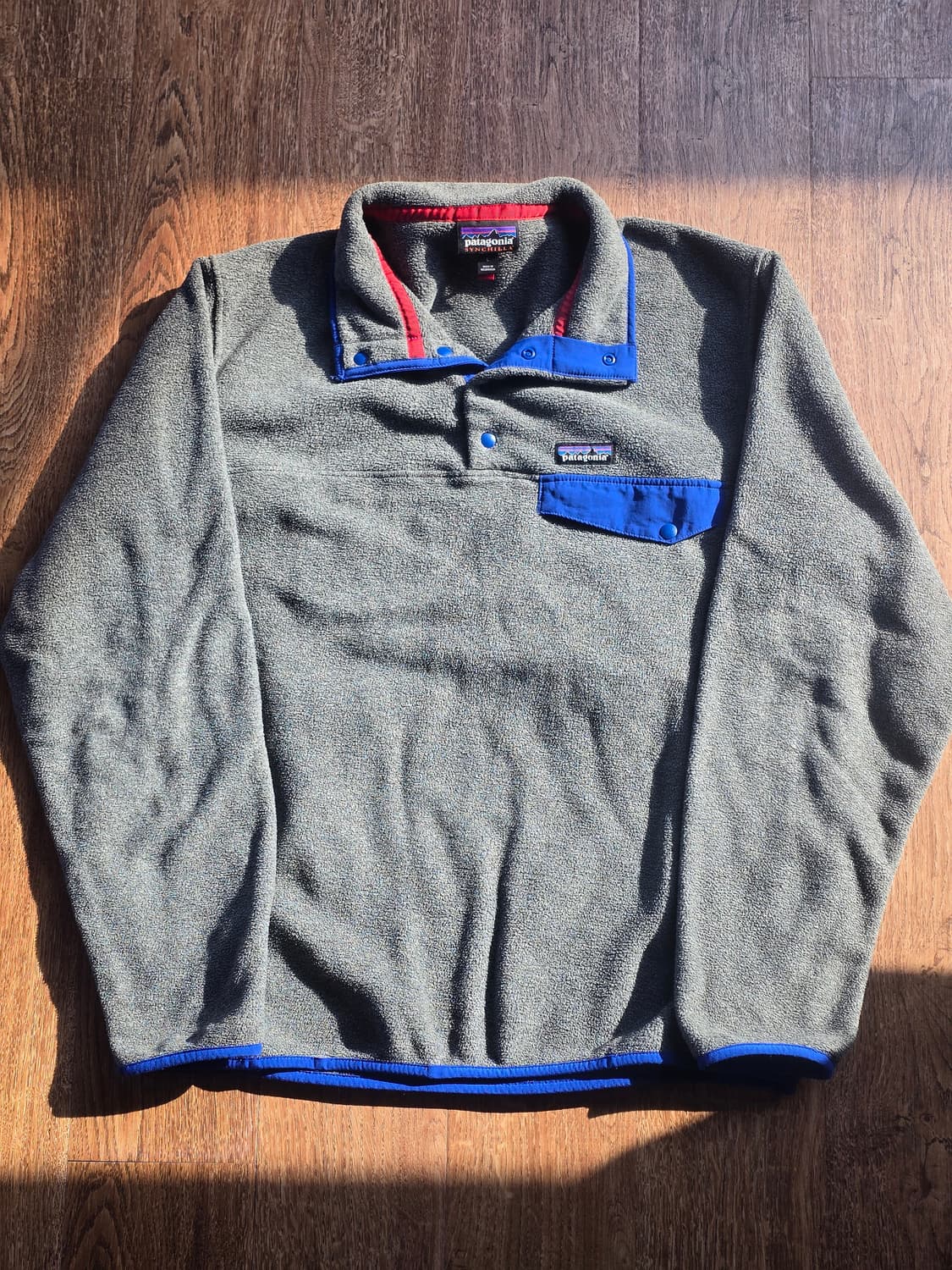 파타고니아 신칠라 스냅티 니켈블루 L 라이트웨이트 상품이미지2