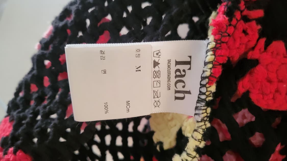 Tach 크로셰 꽃무늬 탑 M 상품이미지3