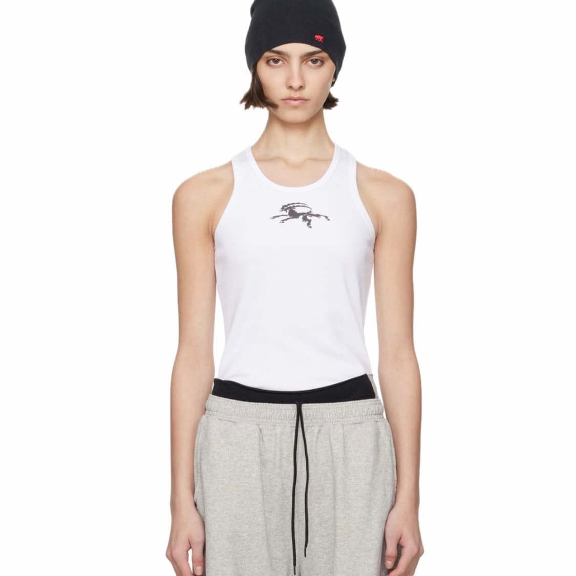 [M,XL]프로토타입스 로고 탱크탑/화이트 상품이미지1