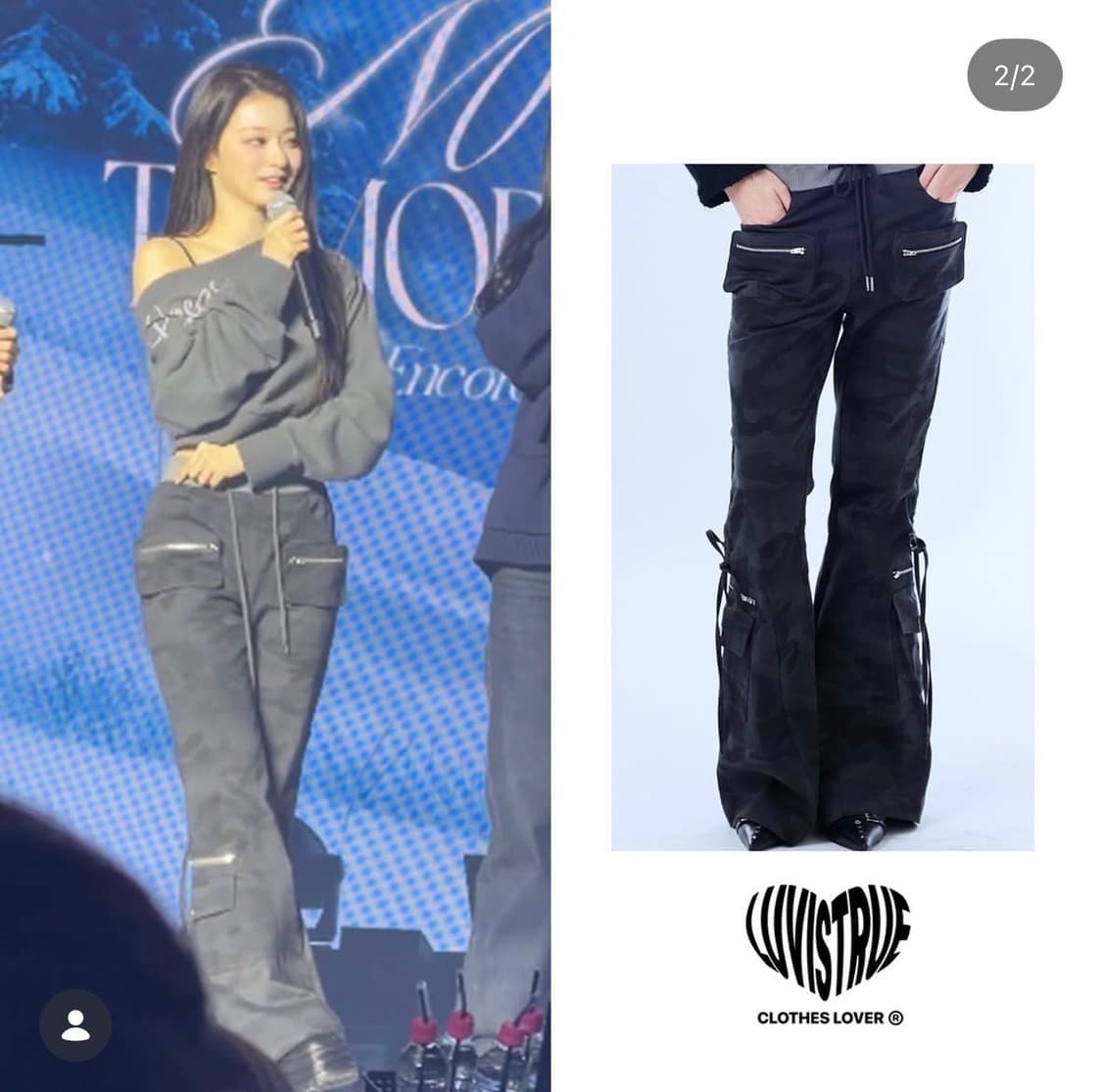 러브이즈트루 부츠컷 코듀로이 팬츠 s 상품이미지2