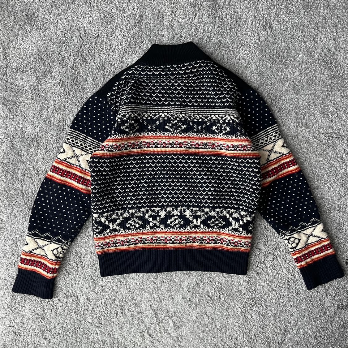 준야와타나베 집업 니트 L 상품이미지5