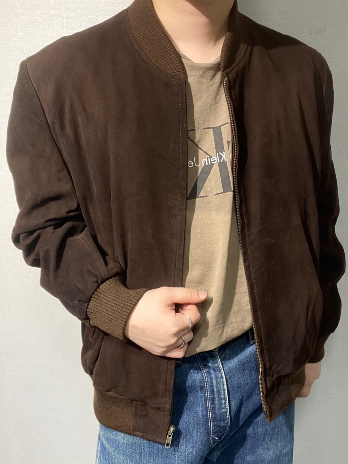 [XL] 80s London Fog 런던포그 고트스킨 스웨이드 자켓 상품이미지9