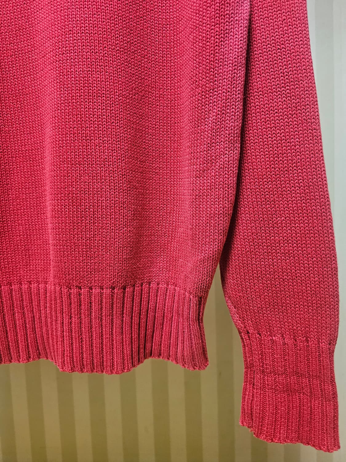 폴로 니트 코튼 여성 S 상품이미지6