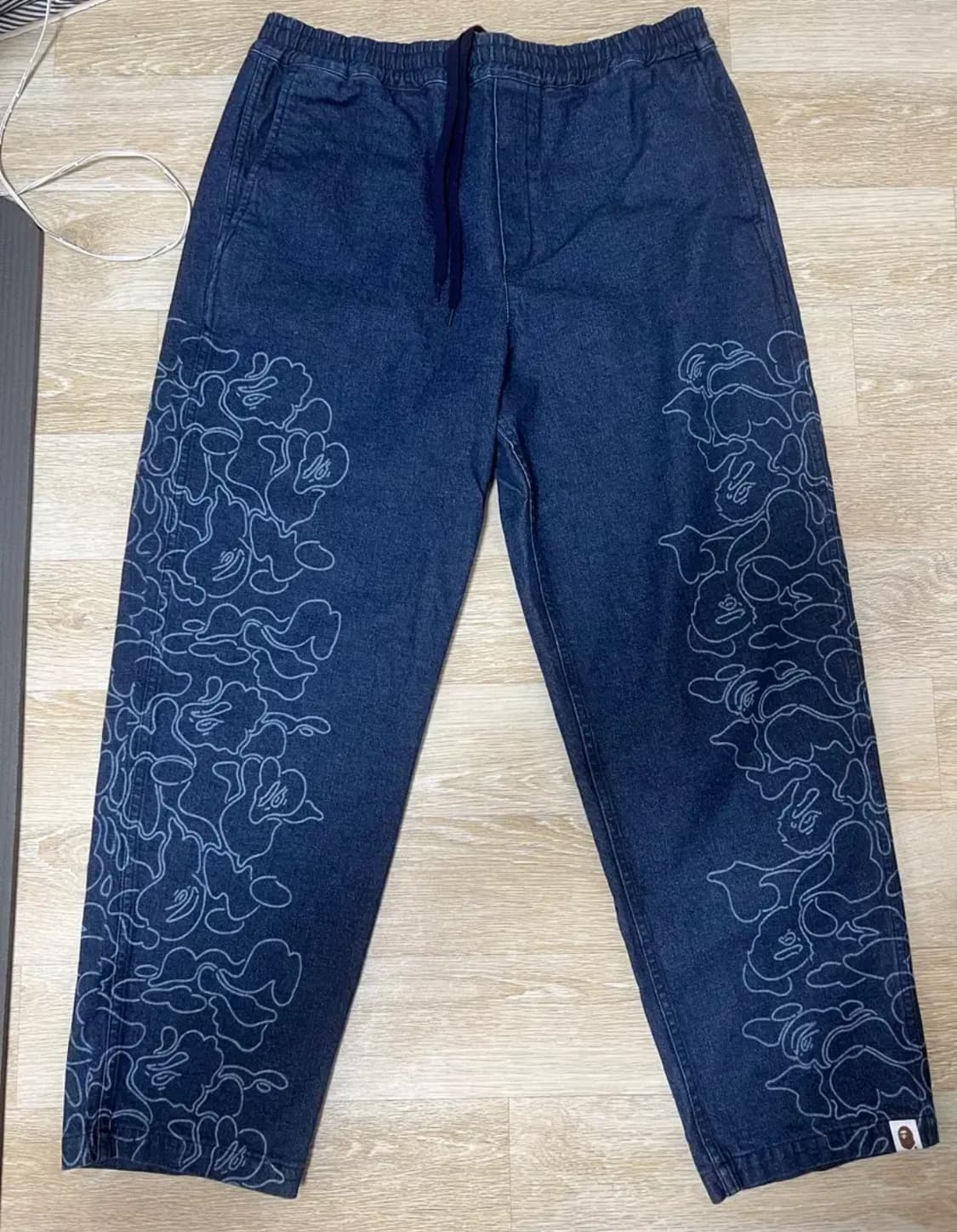 베이프 인디고 데님팬츠 상품이미지2