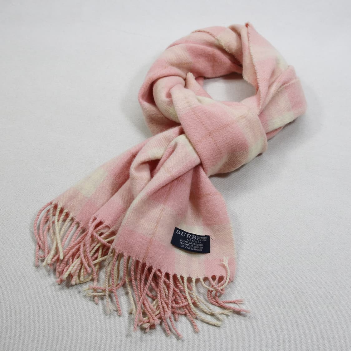 버버리 램스울 체크 머플러 상품이미지5