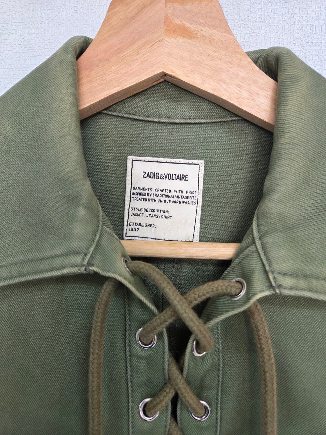 쟈딕엔볼테르  야상원피스 상품이미지8