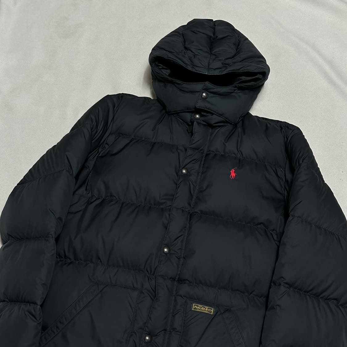 XL 폴로랄프로렌 블랙 구스다운 점퍼 상품이미지1