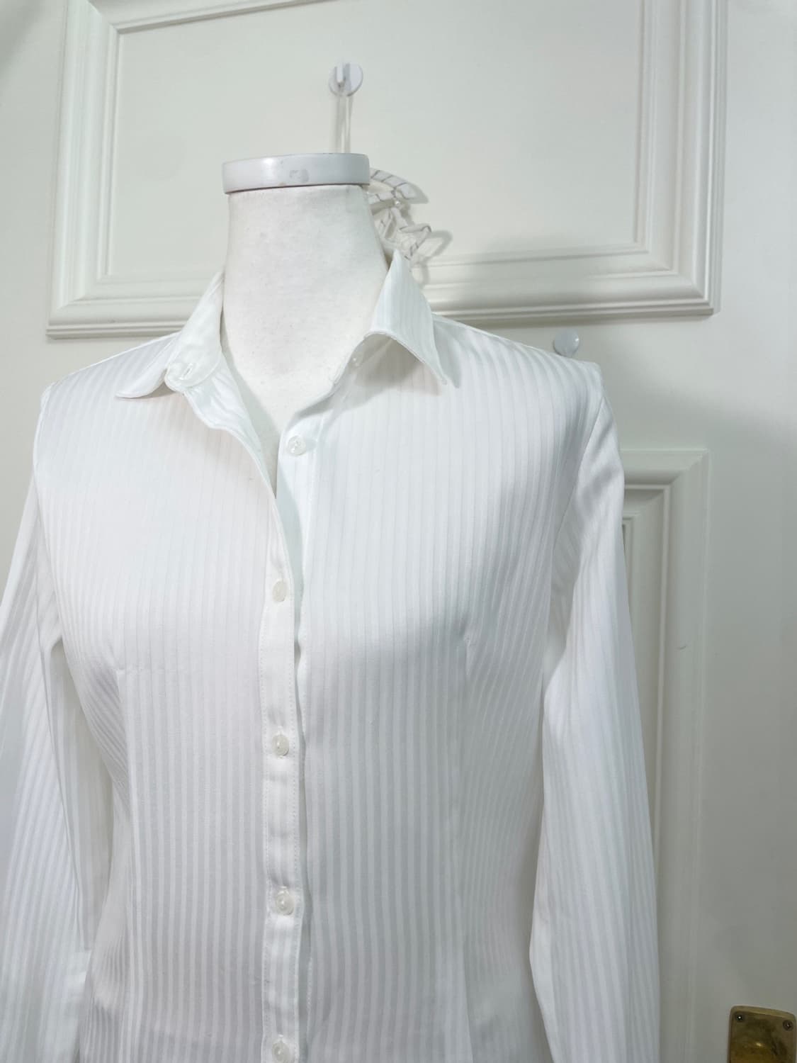 white basic line shirt(size-7) 상품이미지7