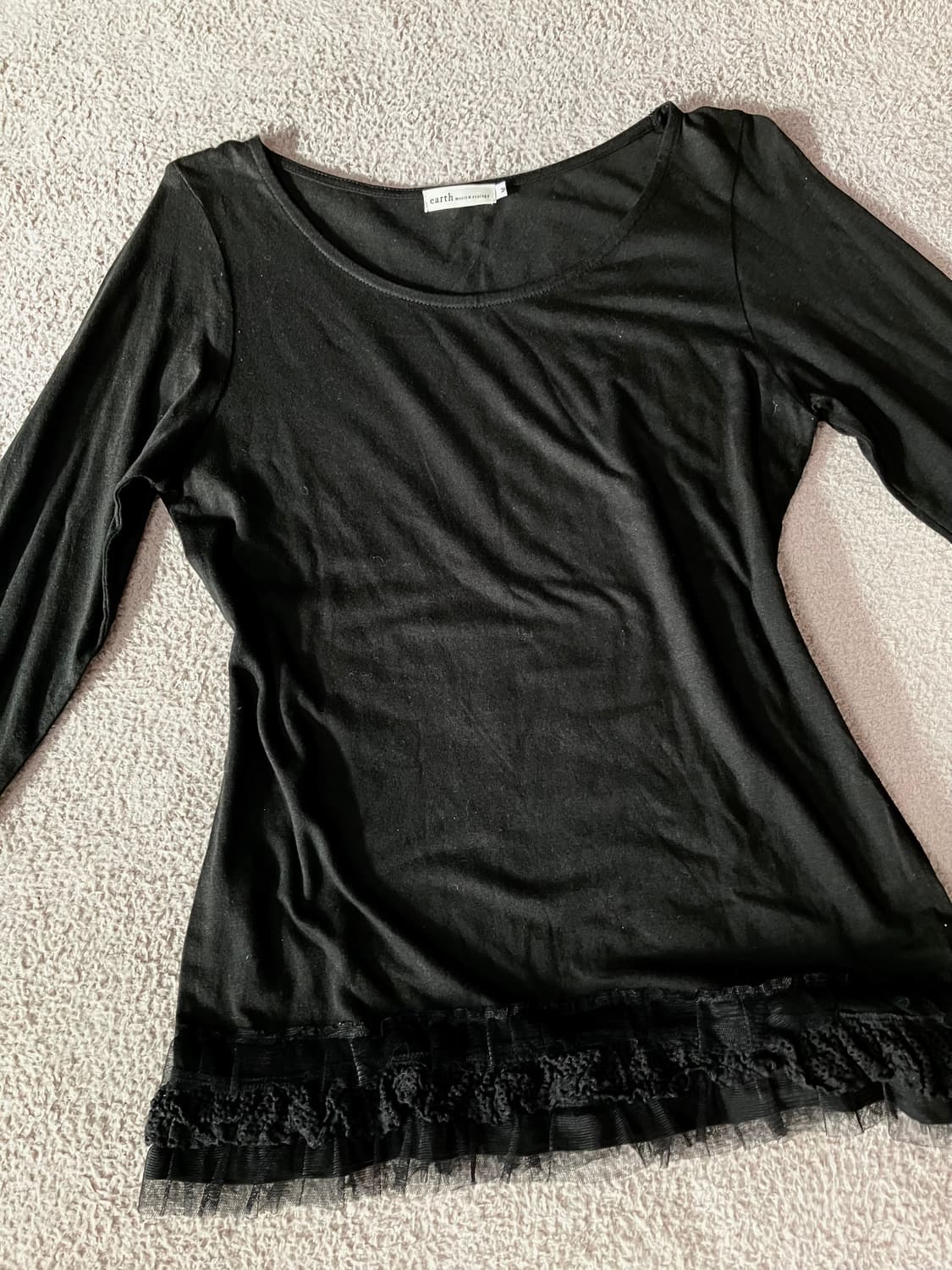 earth music&ecology vintage lace top 상품이미지2