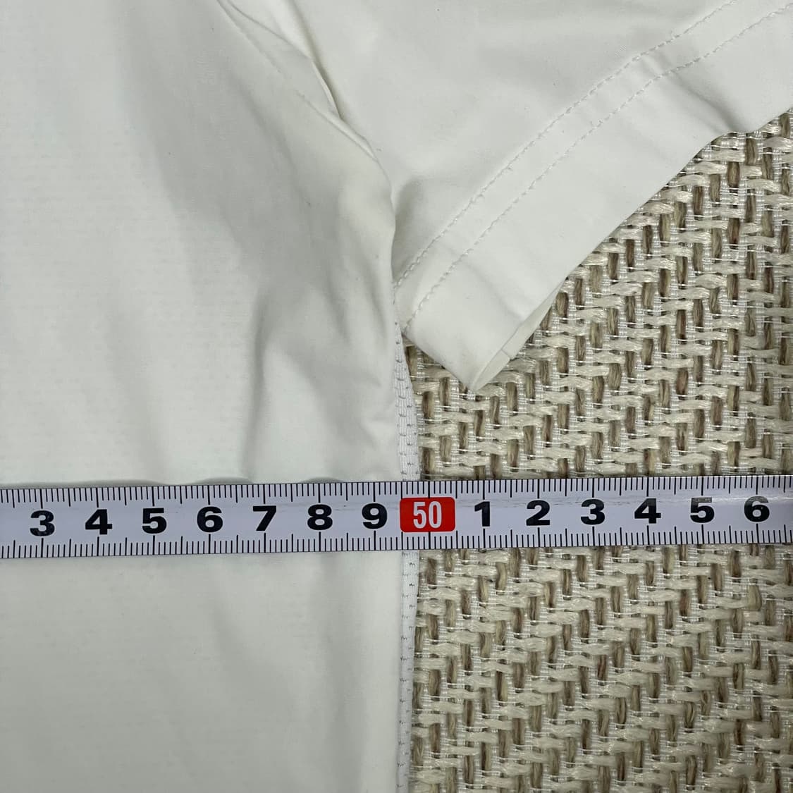 엘르골프 화이트 반팔 카라티 100 상품이미지5