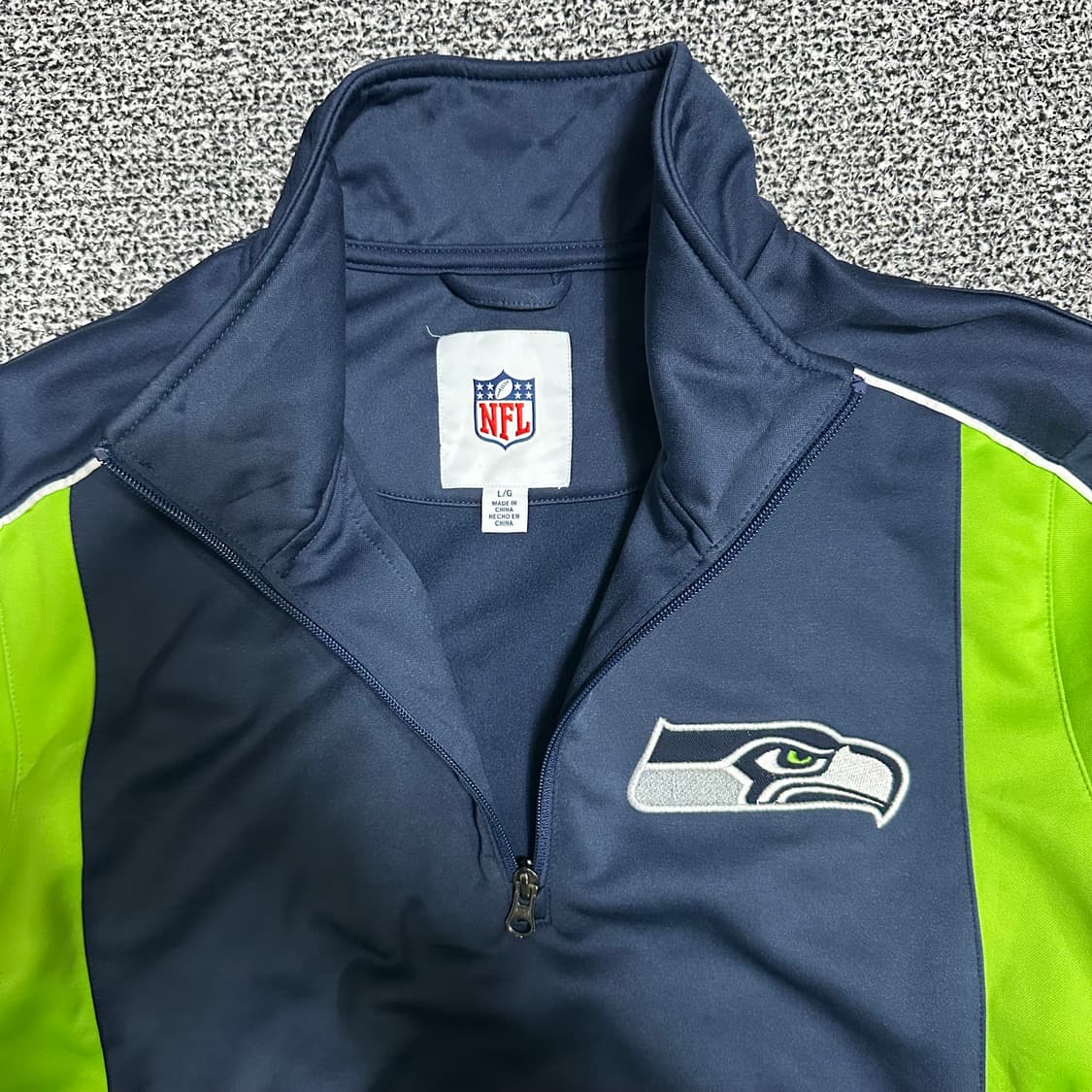 (XL추천) NFL 시애틀 시호크스 하프집업 트랙탑 상품이미지2