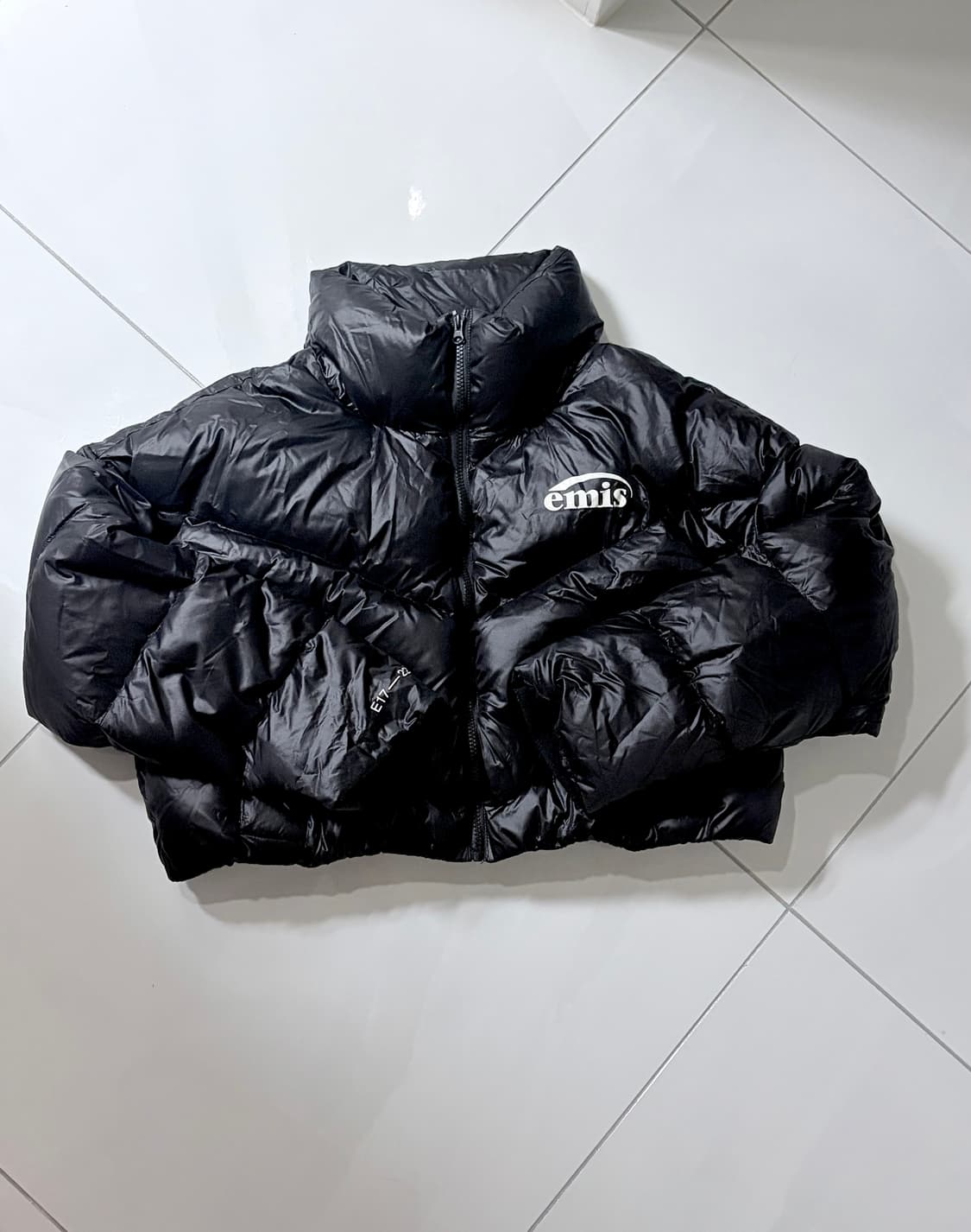 이미스 크롭 덕다운 패딩 상품이미지1