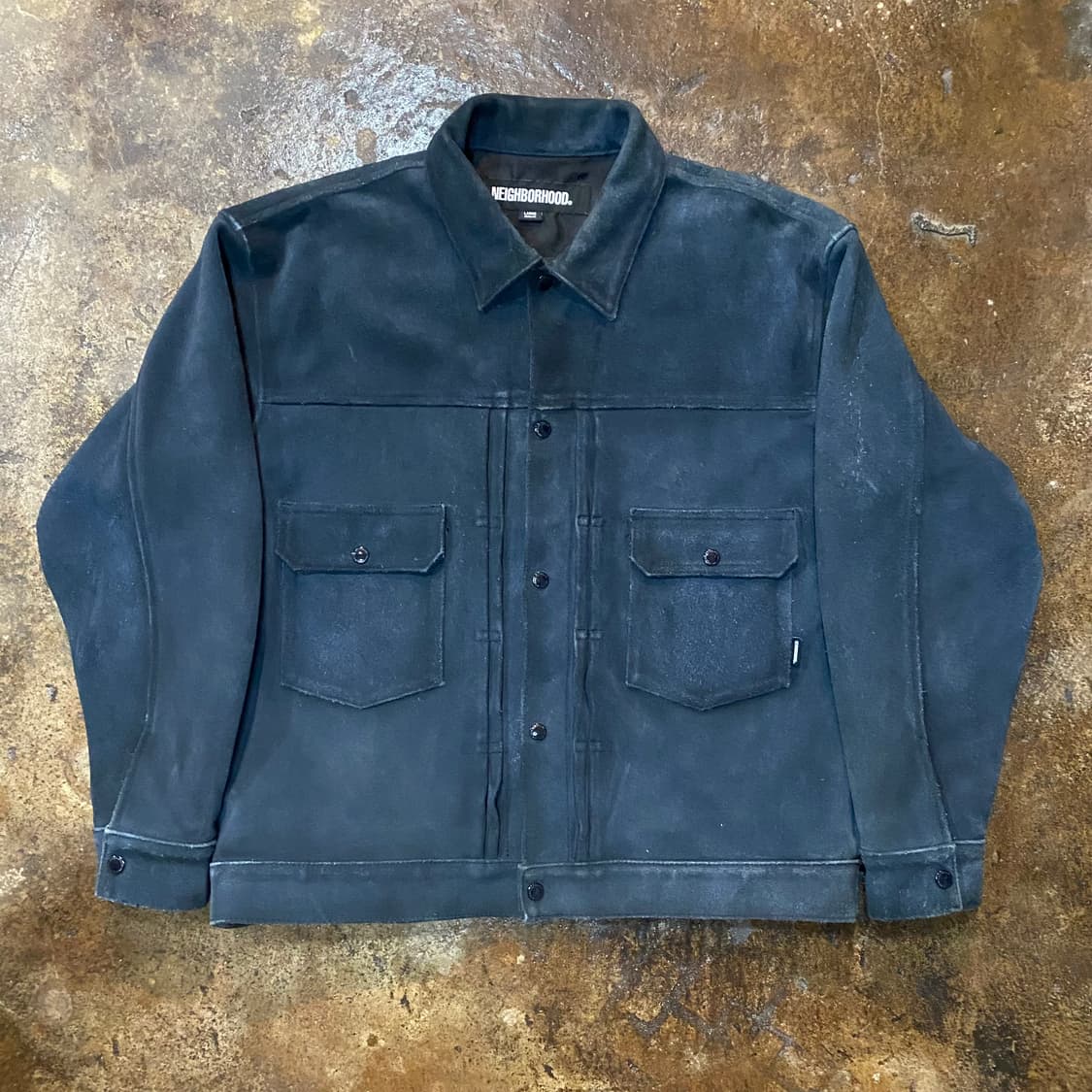 (L) NEIGHBORHOOD Suede Type-2 JK 상품이미지2