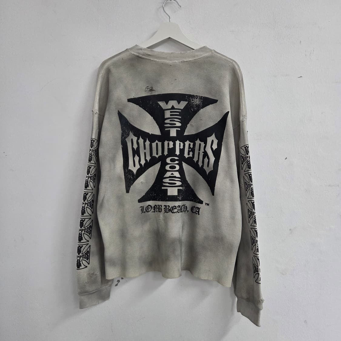 빈티지 와플 긴팔티셔츠 상품이미지5