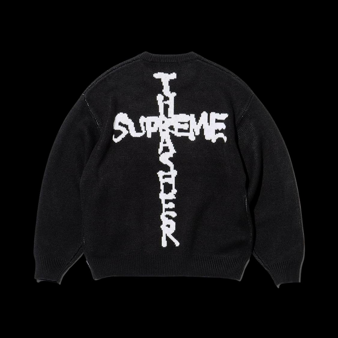 슈프림 x 트레셔 스웨터 블랙 - 24FW M 상품이미지1