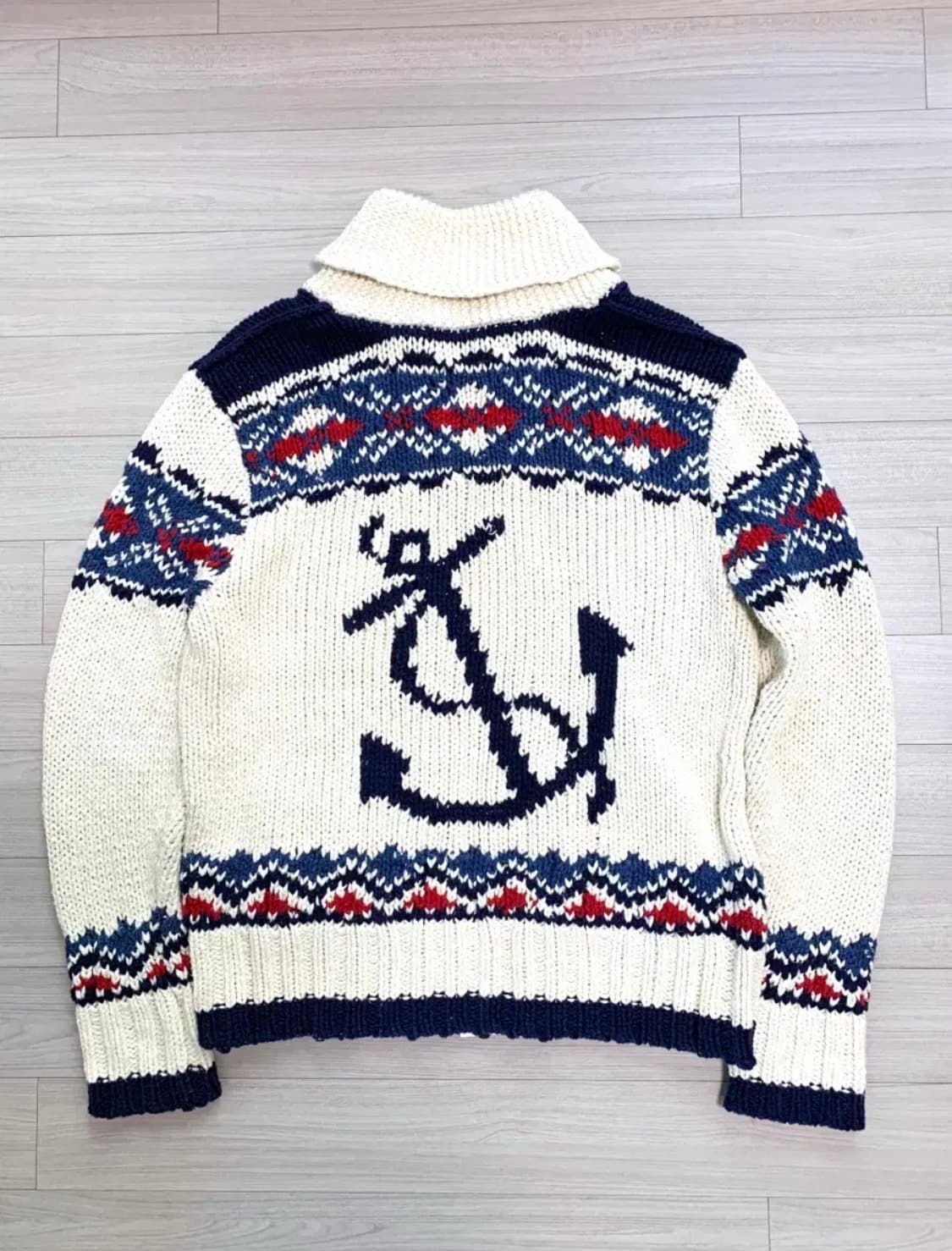 폴로 랄프로렌 코위찬 집업니트 L 상품이미지3