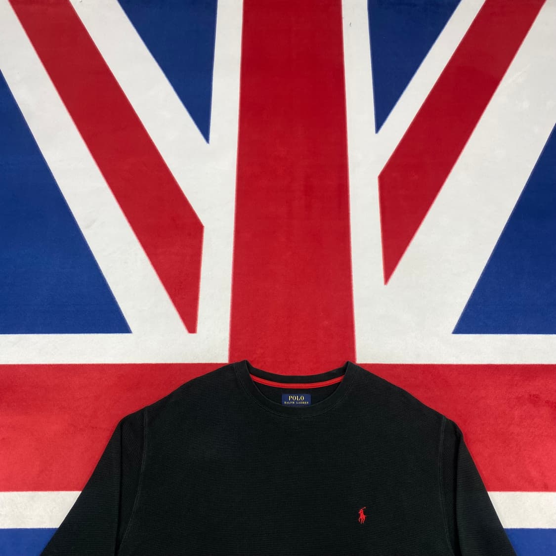 폴로 와플 롱슬리브 XL  상품이미지2