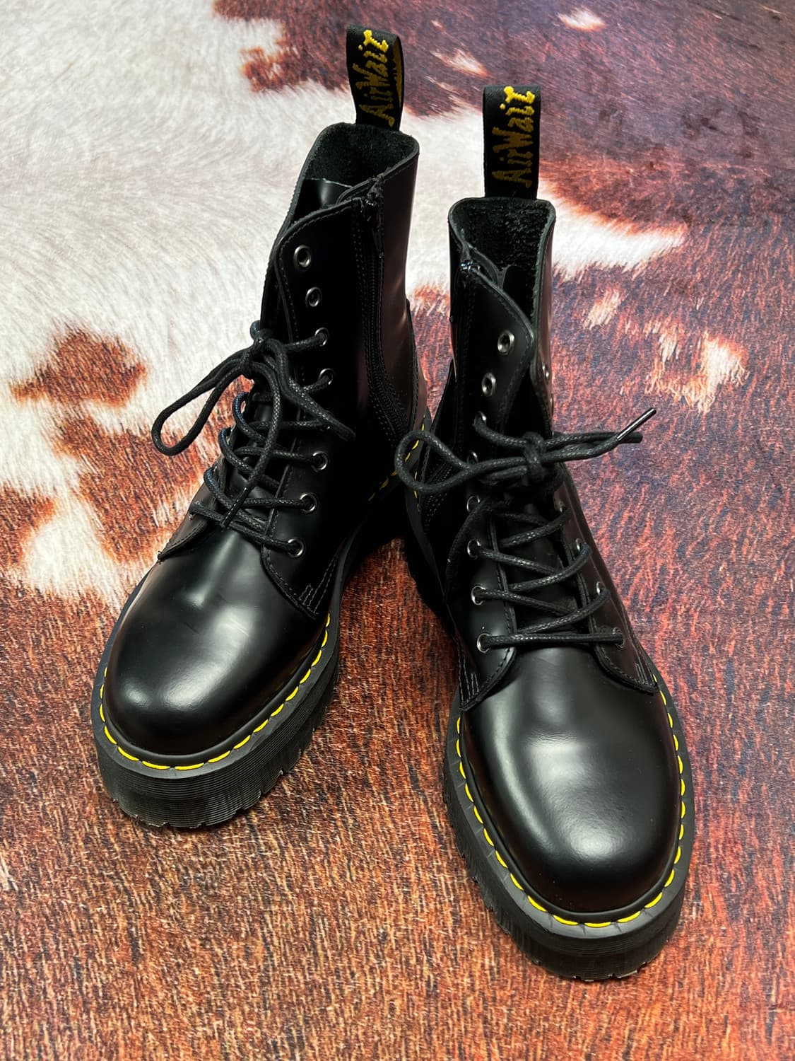 [41] 닥터마틴 제이든 플랫폼 워커 스무스 블랙 상품이미지3