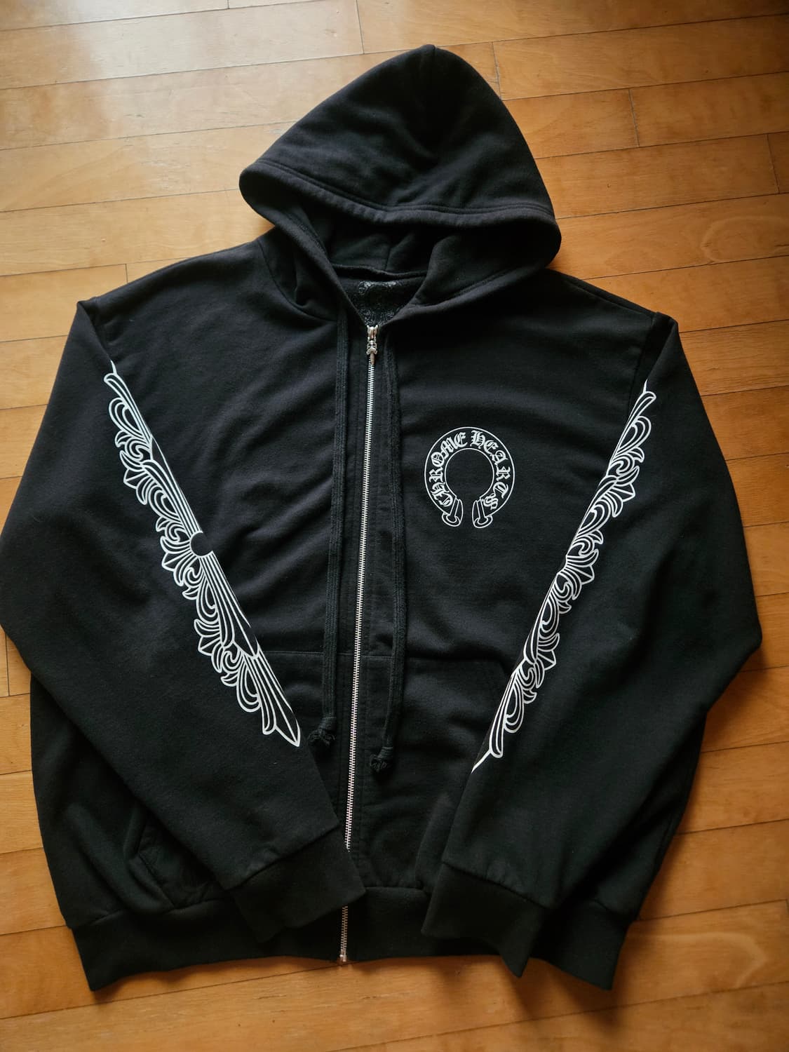 크롬하츠 플로랄 후드집업 XL 상품이미지1