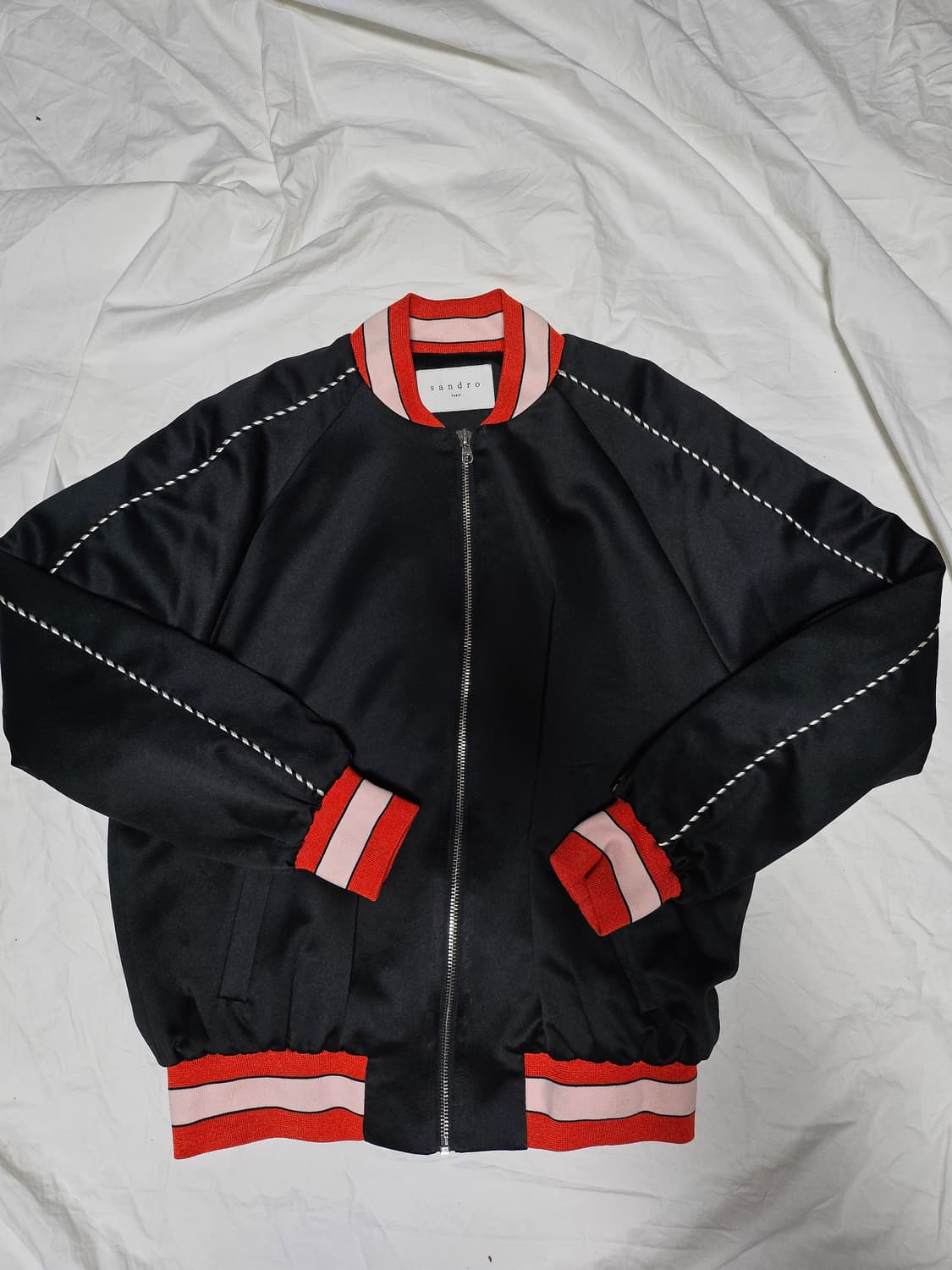 산드로 스카잔 자수 바시티 자켓 43 상품이미지1