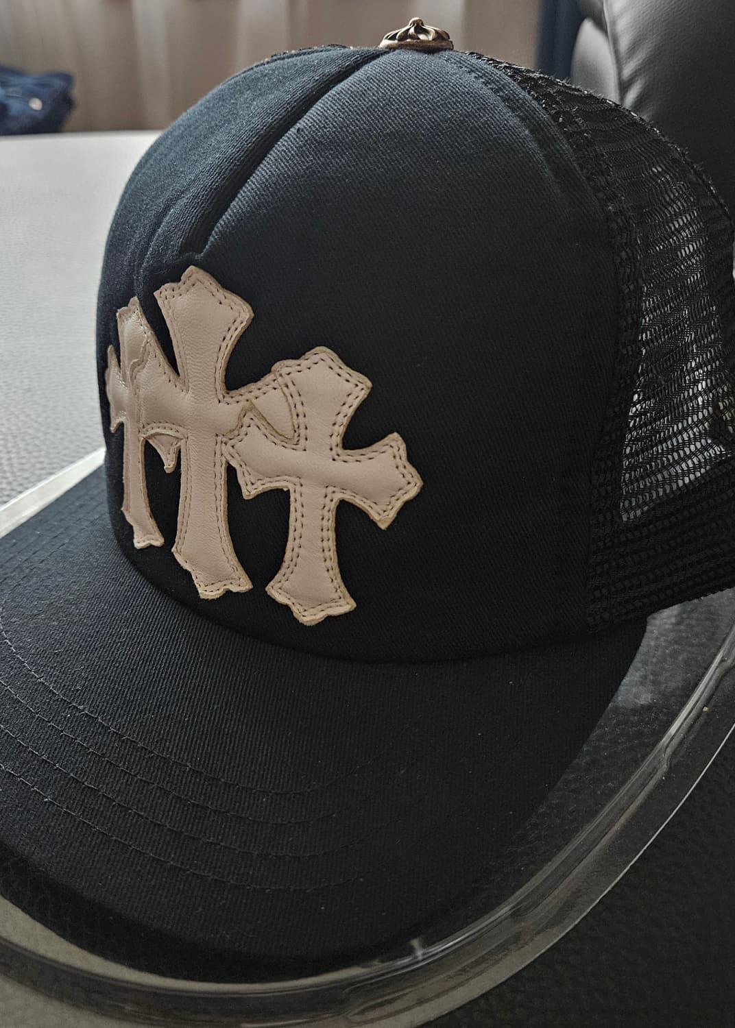 올드 크롬하츠 세메터리 트러커캡 모자 상품이미지5