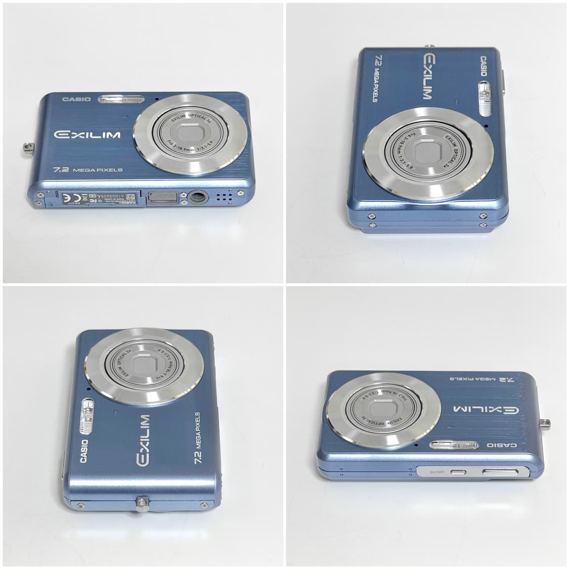 카시오 엑슬림 EX-Z77 라이트블루 빈티지디카 상품이미지6